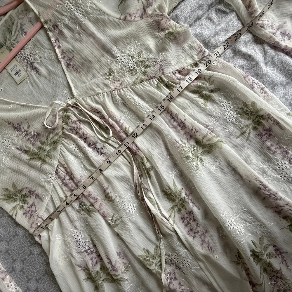 Francesca’s Embroidered Floral Kimono Size L/XL New with Tags - Picture 10 of 10